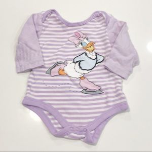 Disney Daisy Duck 3-6 Mo Baby Bodysuit